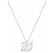 Swarovski Luxusné náhrdelník s labuťou Swan