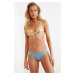 Trendyol Bikini Bottom - Blue - Plain