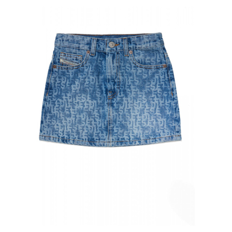 Sukňa Diesel Gianna-Np Skirt Blue Denim