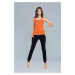 Ibiza T-shirt with narrow straps - orange