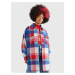 Red-Blue Women's Plaid Shell Shirt Tommy Jeans - Women's