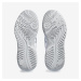 Dámska tenisová obuv Gel Dedicate 8 bielo-strieborná