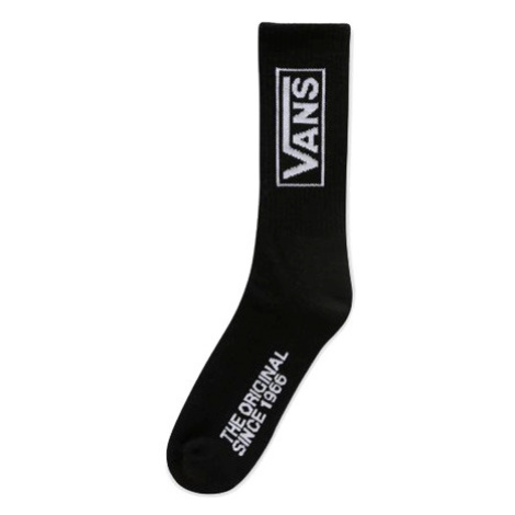Pánské Ponožky VANS Classic MN DISTORT CREW Socks Black