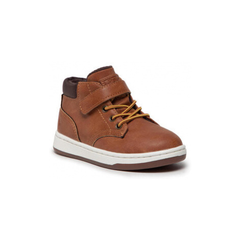 Polo Ralph Lauren Šnurovacia obuv Court Sneaker Boot Ps RF103210 Hnedá
