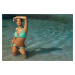 Roxie Cubano-Seafoam Glow Swimwear M-326 mint with chocolate As in the picture