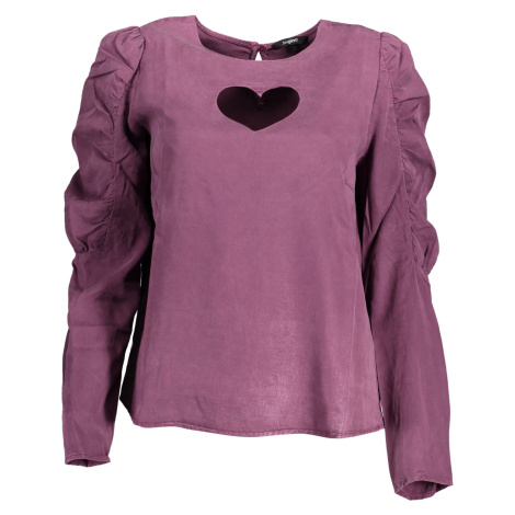 Desigual fialová blúzka s dlhým rukávom