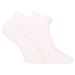 5,5PACK ponožky Nedeto nízké bambusové biele (55NPN100)