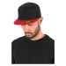 Premium 210 Fitted 2-Tone blk/red