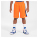 Detské basketbalové šortky SH500 oranžové