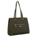 David Jones khaki elegantná shopper kabelka CH21081