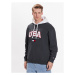 Tommy Jeans Mikina Modern Sport Usa DM0DM16359 Sivá Relaxed Fit