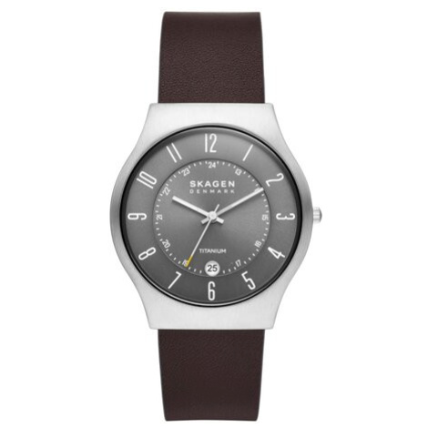 Skagen Hodinky Malbye Gent SKW6909 Hnedá