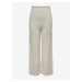 Cream Women's Ribbed Wide Pants ONLY Cata - Women
