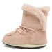 Detské členkové zimné topánky MOON BOOT CRIB SUEDE, 003 pale pink