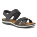 Geox Sandále D Sandal Vega D45R6B 0EKBN C9999 Čierna