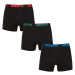 3PACK men's boxers Nedeto black