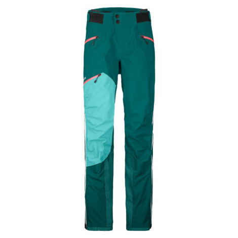 Ortovox Westalpen 3L Pants W Pacific Green Outdoorové nohavice