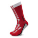 Heel Tread Vysoké pánske ponožky 126C2 Červená