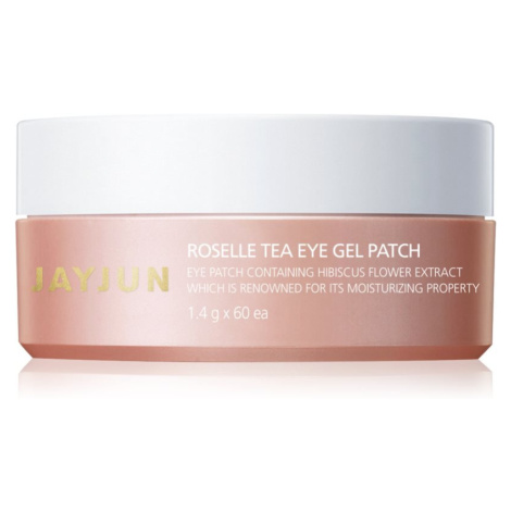 Jayjun Eye Gel Patch Roselle Tea hydrogélová maska na očné okolie proti opuchom a tmavým kruhom