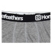 HORSEFEATHERS Boxerky Dynasty Long 3Pack - heather gray GRAY