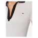 Tommy Jeans Polokošeľa Contrast DW0DW17225 Biela Slim Fit