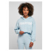 Women's Cropped Hoody Starter Ice-Blue