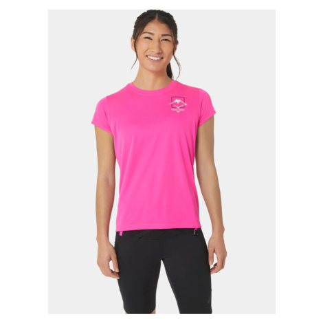 Asics Funkčné tričko Fujitrail Logo Ss 2012C395 Ružová Ahletic Fit