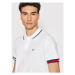 Tommy Jeans Polokošeľa Flag DM0DM12963 Biela Regular Fit