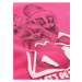 Tmavo ružové dievčenské tričko ALPINE PRO Dallo