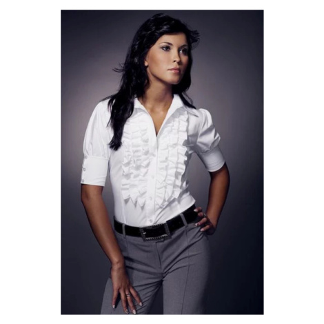 Dámske tričko s krátkym rukávom K02R42B - Nife bílá