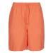 Tommy Hilfiger Krátke nohavice - TENCEL BLEND PULL ON SHORT oranžové