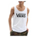 Pánske tričko s krátkym rukávom VANS CLASSIC TANK-WHITE-BLACK