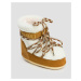 Dámske Kožené Zimné Topánky Moon Boot Icon Low Shearling