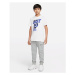 Nike U NSW TEE CORE BRANDMARK 1 Chlapčenské tričko, biela, veľkosť
