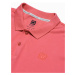 Ombre Polo tričká S1374 Coral