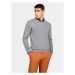 Sisley Sveter 102HS1B17 Sivá Slim Fit