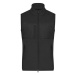 James&amp;Nicholson Pánská fleecová vesta JN1310 Black