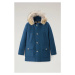 Bunda Woolrich Arctic Detachable Fur Parka Blue Lobster