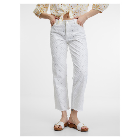 Orsay White Ladies Pants - Women