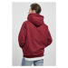 Urban Classics Blank Hoody burgundy