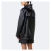 Rains Short Coat 1267 SHINY BLACK