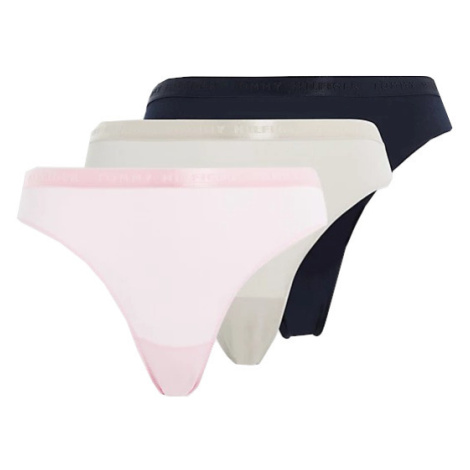 Tommy Hilfiger 3 PACK -dámske nohavičky Bikini UW0UW04329-0VX XL