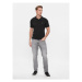 Calvin Klein Jeans Polokošeľa Embro Badge J30J325269 Čierna Slim Fit