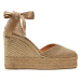 Castañer Espadrilky Chiara/8Ed/032 023196 Zlatá