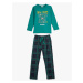 Koton Family Combination - Pajamas Set Christmas Themed 2 Pieces Cotton