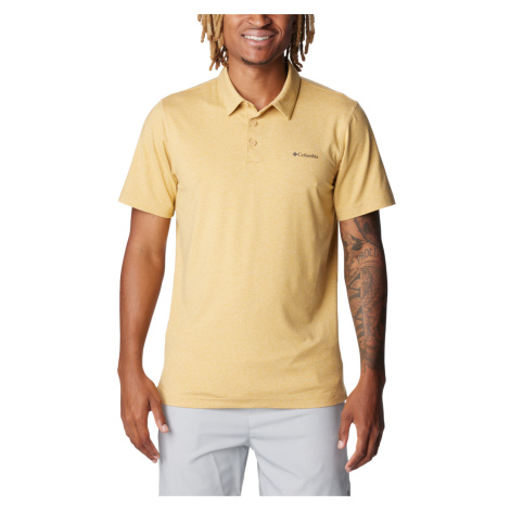 Columbia  Tech Trail Polo Shirt  Polokošele s krátkym rukávom Žltá