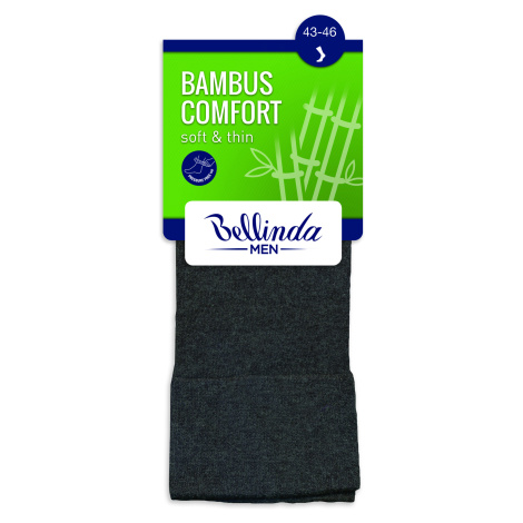 Bellinda BAMBUS COMFORT SOCKS - Klasické pánske ponožky - hnedá