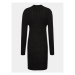Brave Soul Úpletové šaty LKD-608LOLLIES Čierna Regular Fit