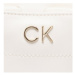 Calvin Klein Jeans Kabelka Re-Lock Drawstring Bag Mini K60K610450 Biela