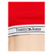 Tommy Jeans Top DW0DW15300 Červená Slim Fit
